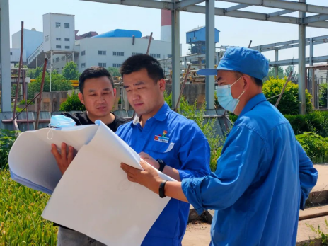 努力圖樹立，庶幾終有成——記燃氣事業部CNG加氣站進氣管道改造
