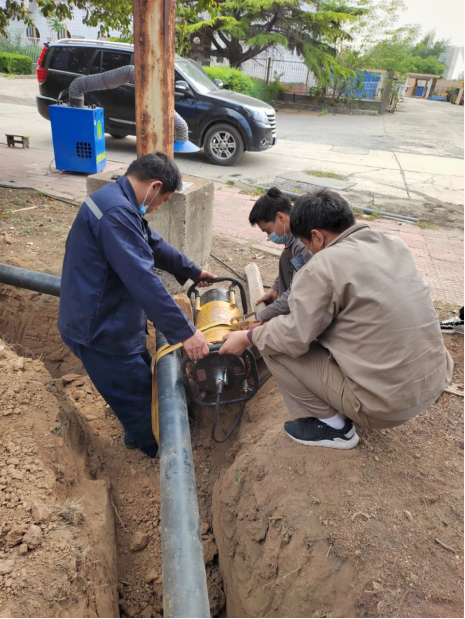 努力圖樹立，庶幾終有成——記燃氣事業部CNG加氣站進氣管道改造